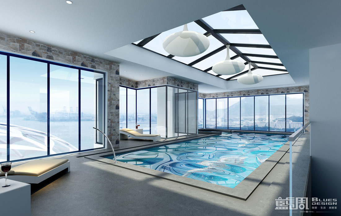 南海玫瑰園空中別墅設(shè)計(jì):泳池