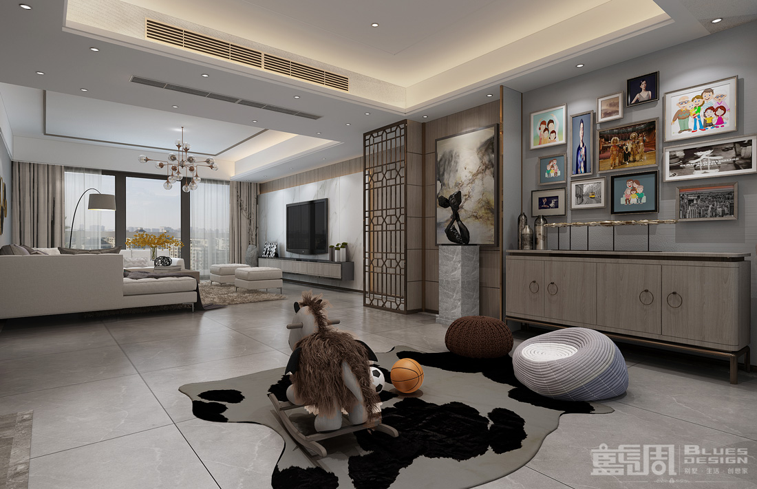 曦灣天馥私宅設計:休閑區(qū)