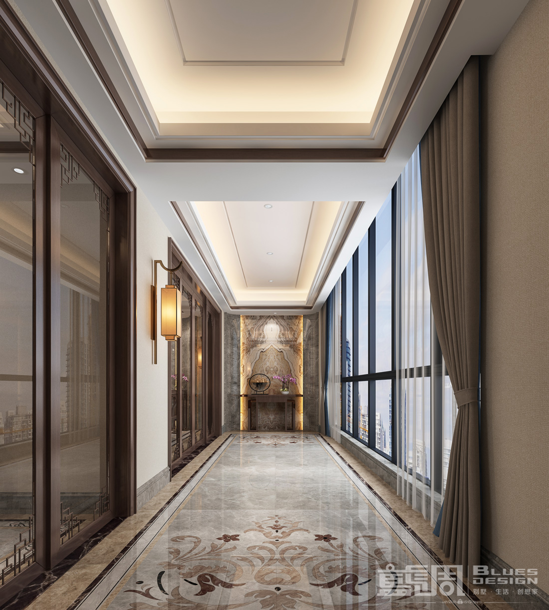 公園大地復(fù)式豪宅設(shè)計