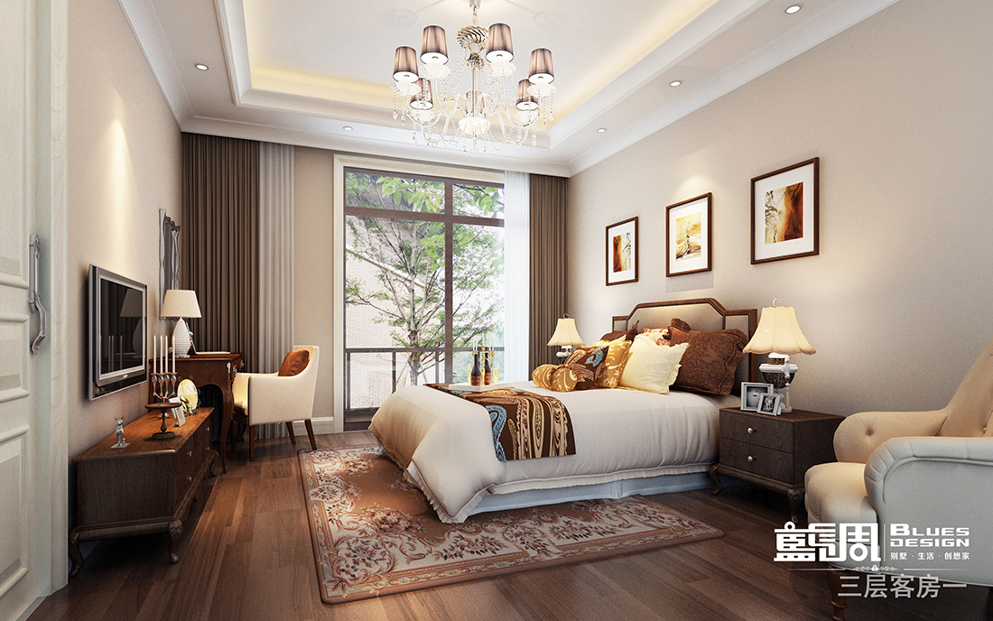 燕晗山居別墅設(shè)計(jì)-三層客房一