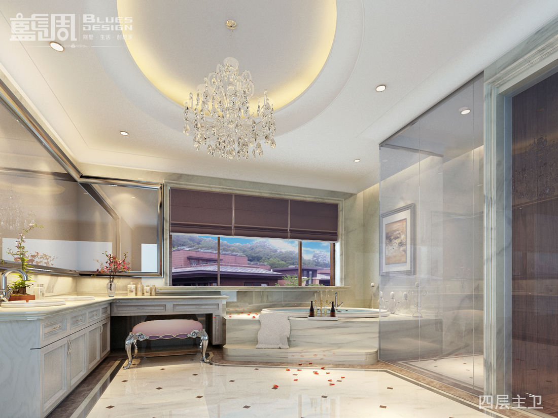 燕晗山居別墅設(shè)計(jì)-主衛(wèi)