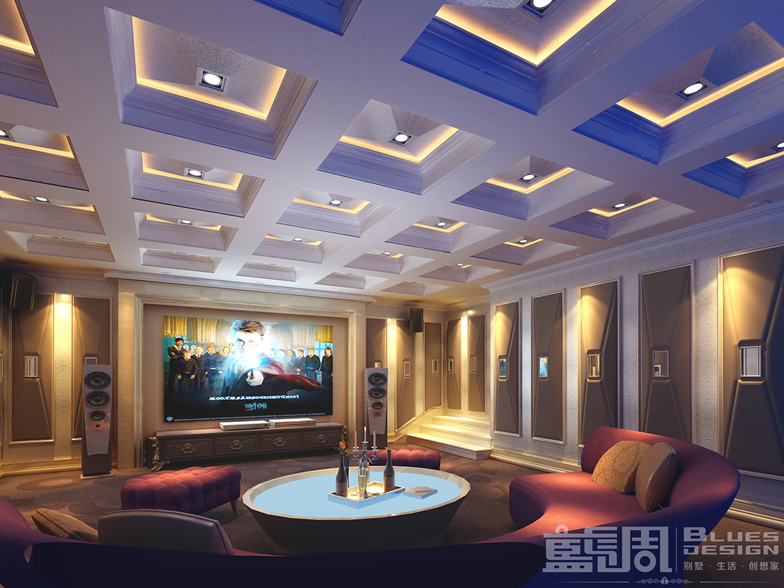 藍(lán)調(diào)別墅設(shè)計(jì)